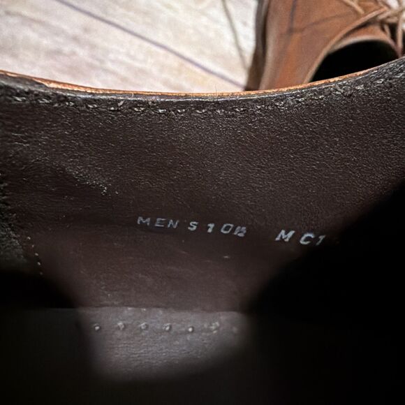 Cole Haan Men\'s Brown Plain Toe Leather Oxford Dress Shoes Size 10.5 MC12204 main image 11